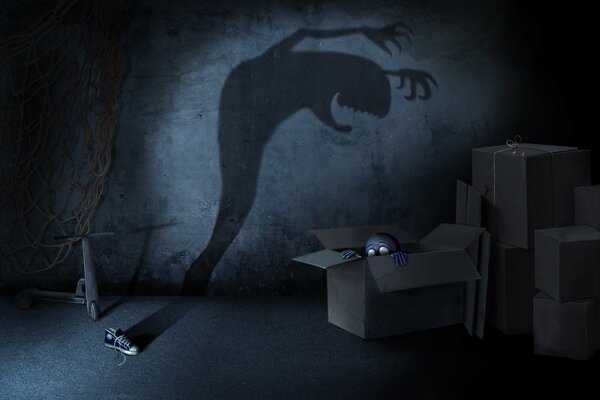 Прятки в темноте. Kids